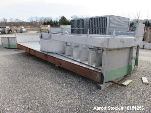 Used- 24' Diameter Krofta SP24 Stainless Steel Clarifier.