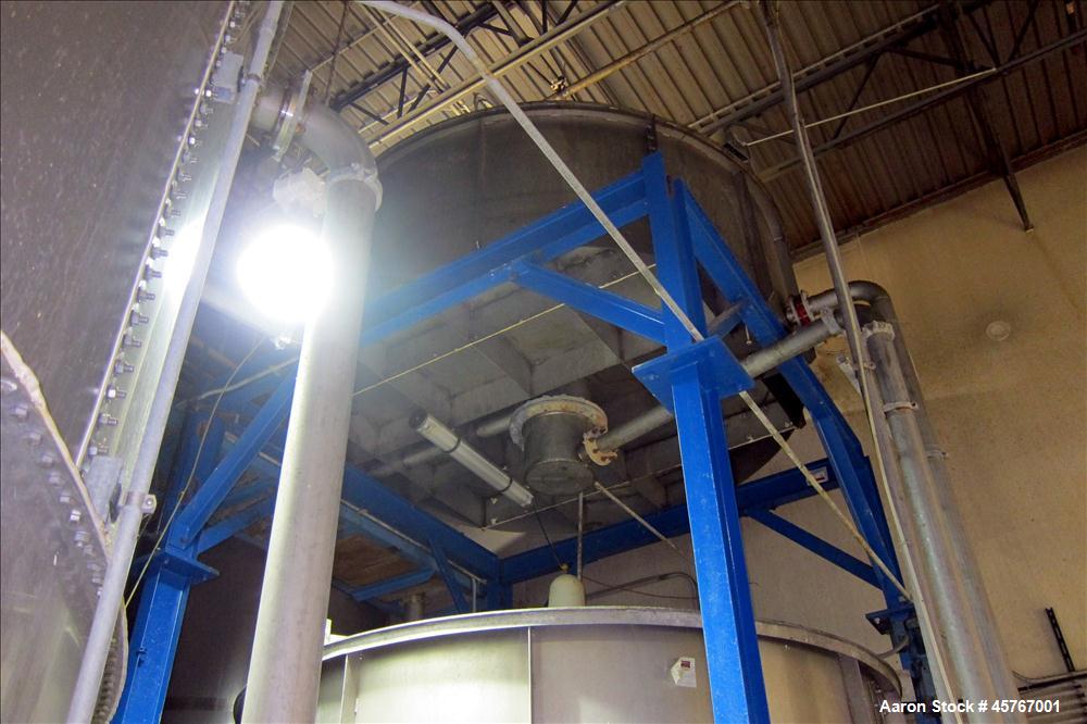 Used Krofta Supracell Wastewater Flotation Clarifier -DAF, Stainless Steel.