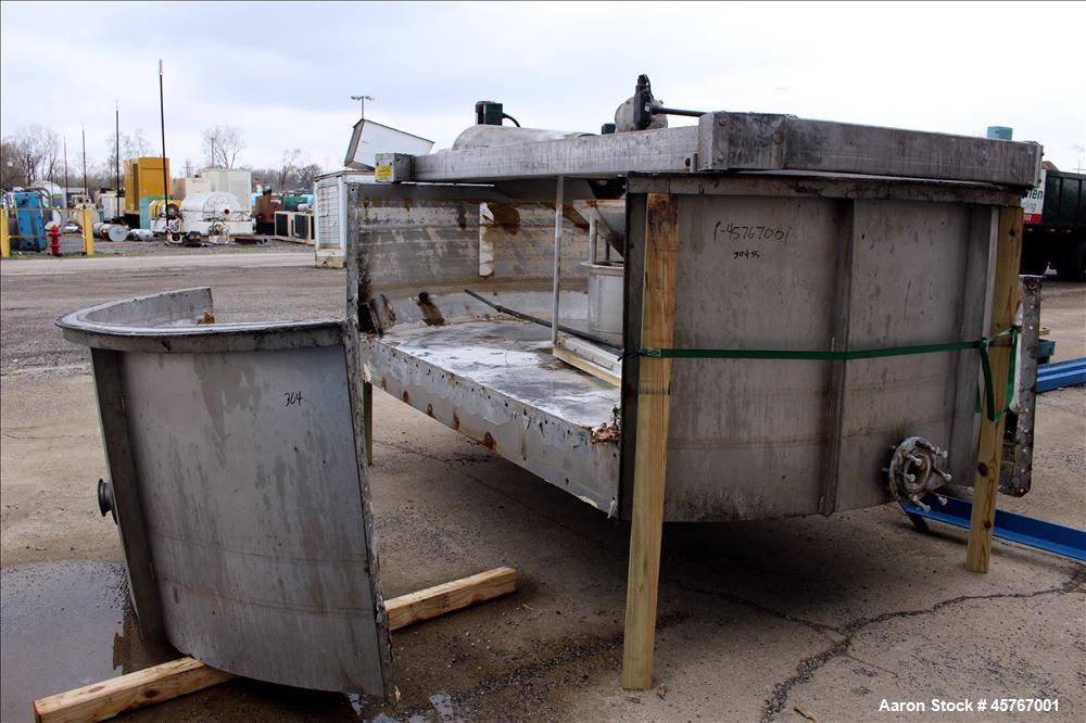Used Krofta Supracell Wastewater Flotation Clarifier -DAF, Stainless Steel.