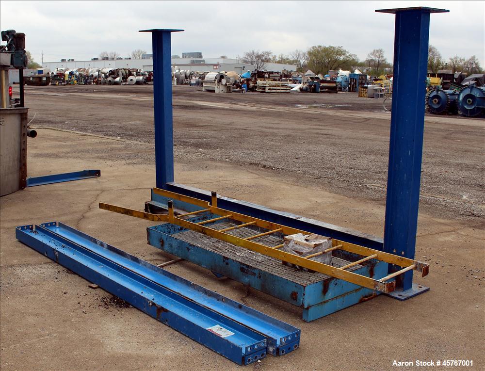 Used Krofta Supracell Wastewater Flotation Clarifier -DAF, Stainless Steel.
