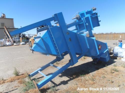 Used- Lamella Thickener/Gravity Settler. Appears to be LGST model 125/55. Unit consists of (13) stainless steel plates, meas...