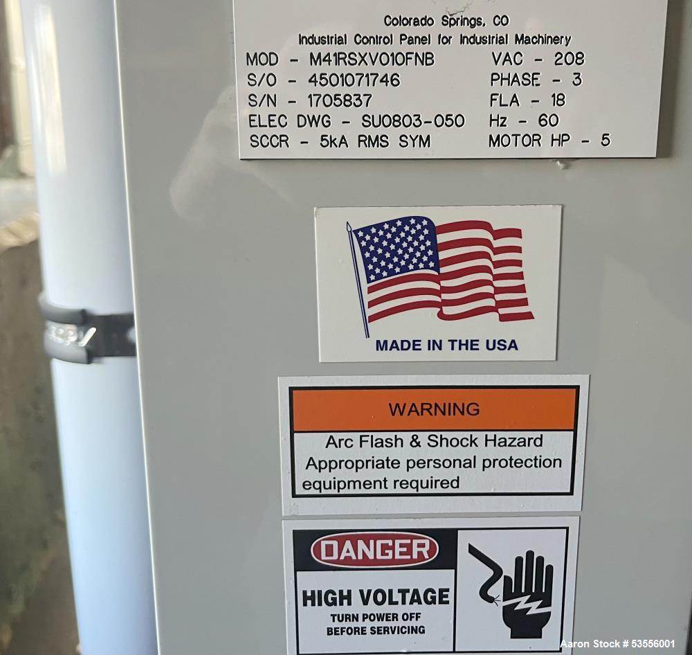 Used Evoqua Water Technologies RO System – Model M41RSXV010FNB, 20 GPM