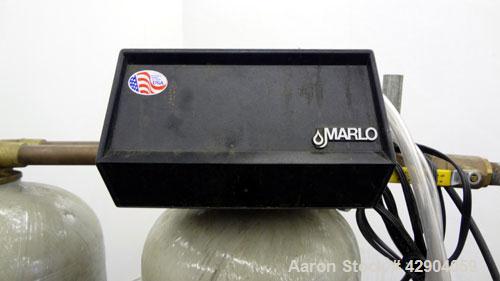 Used Marlo Twin Alternating Water Softener System, Model MAT-60M-1
