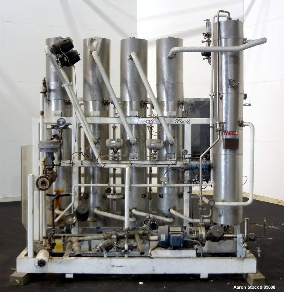 Used MECO Mechanical Equipment Company Multiple Effect Still, Model 4MEF25