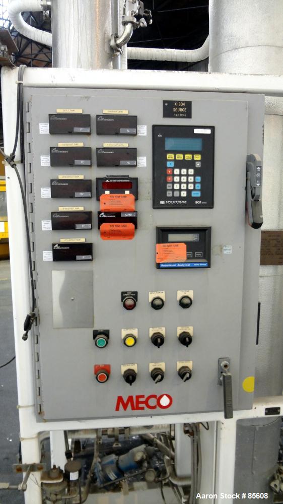 Used MECO Mechanical Equipment Company Multiple Effect Still, Model 4MEF25