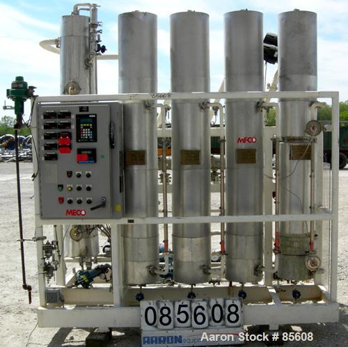Used MECO Mechanical Equipment Company Multiple Effect Still, Model 4MEF25