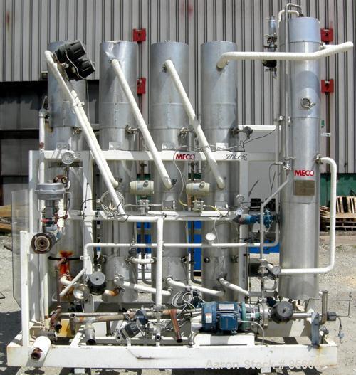 Used MECO Mechanical Equipment Company Multiple Effect Still, Model 4MEF25