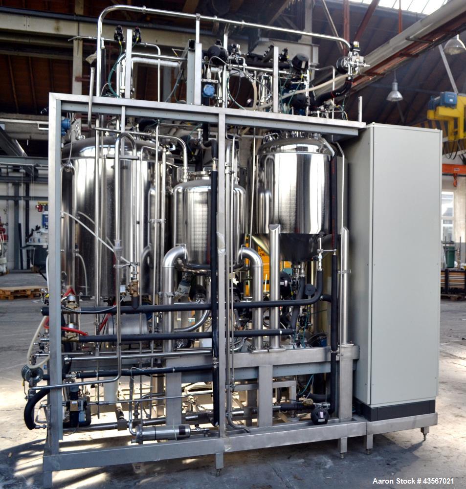 Used Millipore MSP 006166 Ultra Filtration System – 200L & 400L Reactors, Pumps, Filters