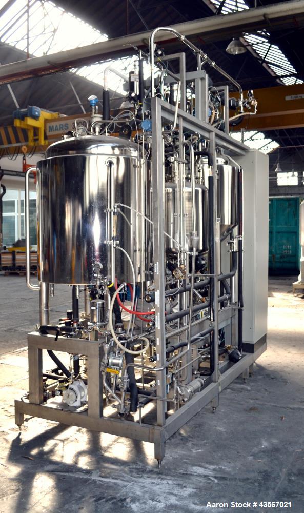 Used Millipore MSP 006166 Ultra Filtration System – 200L & 400L Reactors, Pumps, Filters