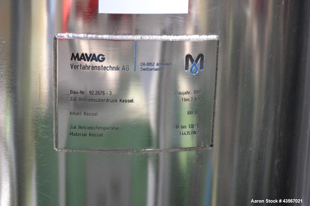 Used Millipore MSP 006166 Ultra Filtration System – 200L & 400L Reactors, Pumps, Filters