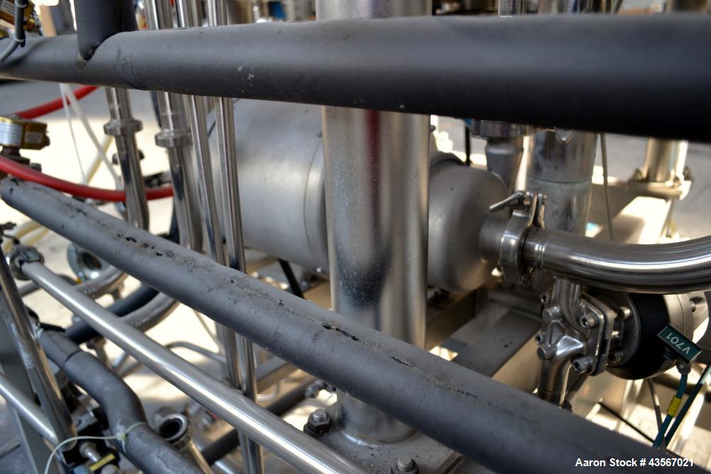Used Millipore MSP 006166 Ultra Filtration System – 200L & 400L Reactors, Pumps, Filters