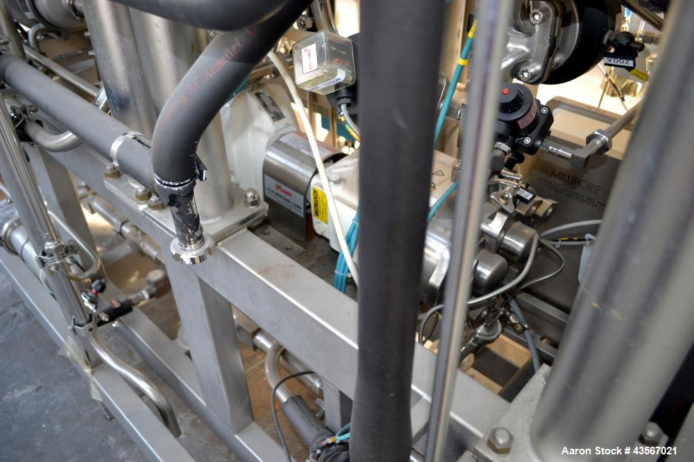 Used Millipore MSP 006166 Ultra Filtration System – 200L & 400L Reactors, Pumps, Filters