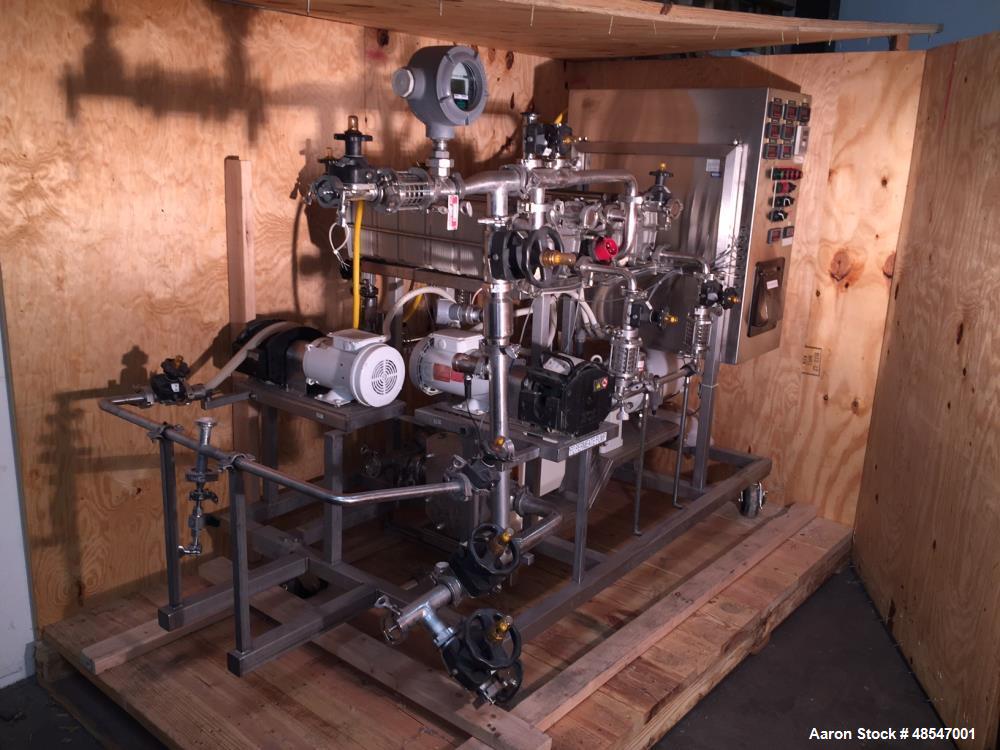 Used Millipore 29751 Tangential Flow Filtration (TFF) System.