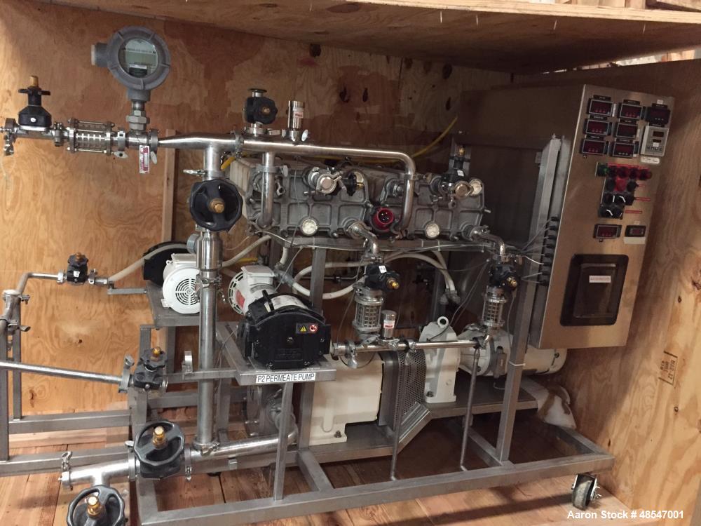 Used Millipore 29751 Tangential Flow Filtration (TFF) System.