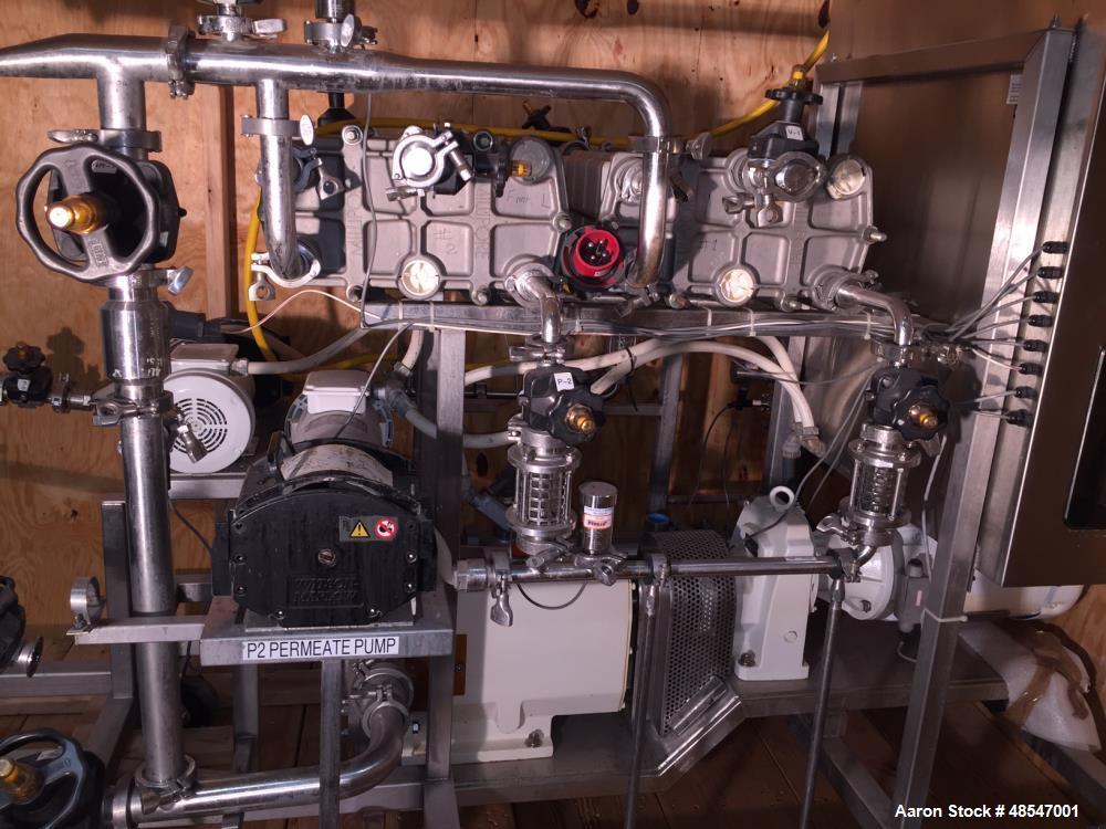 Used Millipore 29751 Tangential Flow Filtration (TFF) System.
