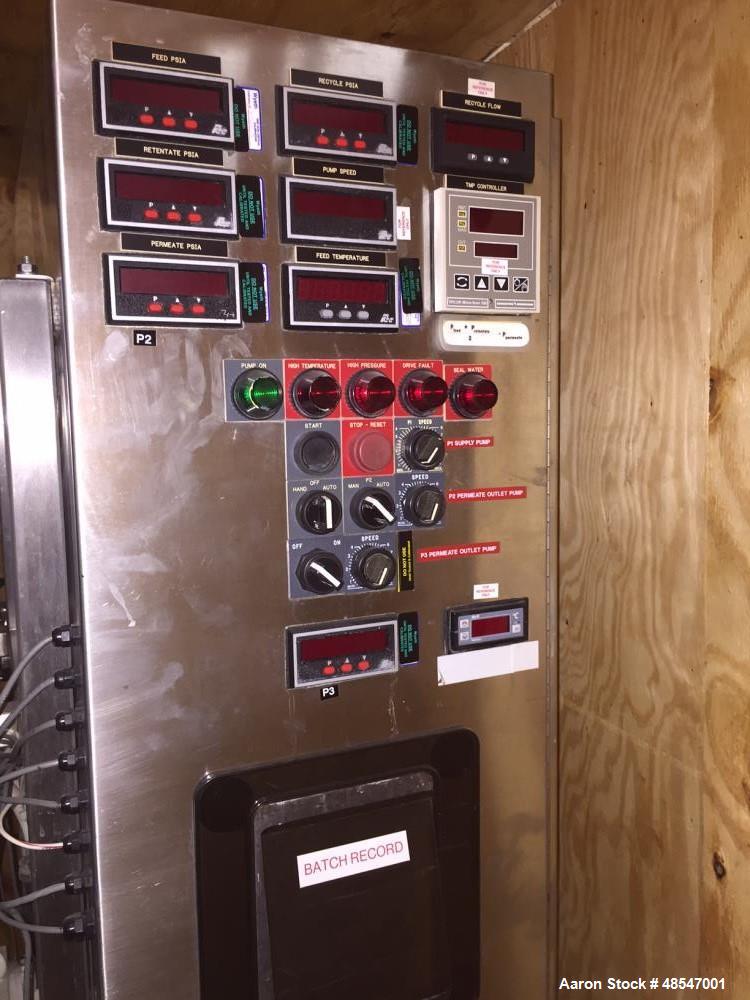 Used Millipore 29751 Tangential Flow Filtration (TFF) System.
