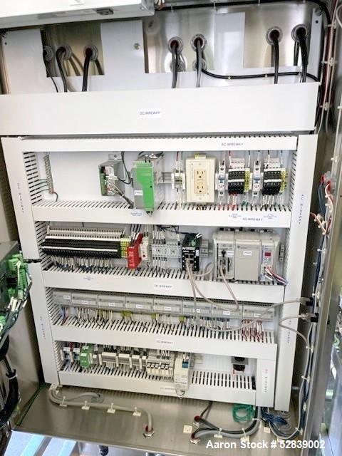 Used Bio Pharm Engineered Systems / Millipore Filter Processing Skid, Project No. MDA008288, BPES Equipment Description: 40 SQ M MF- SYSTEM, Job No. 1337, with DCI 29” W x 36” D Pressured Jacketed Ve...