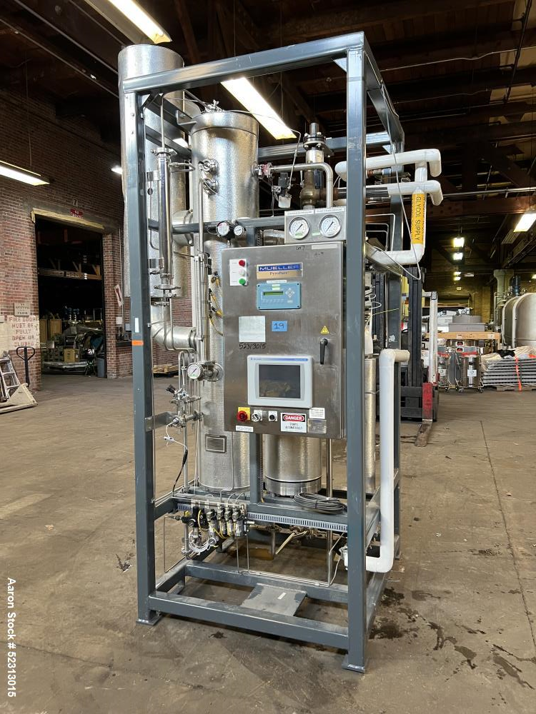 Used-Mueller PyroPure Pure Steam Generator, Model PSG-P7310, Serial# 358290, Built 2006. Designed for producing pyrogen-free...