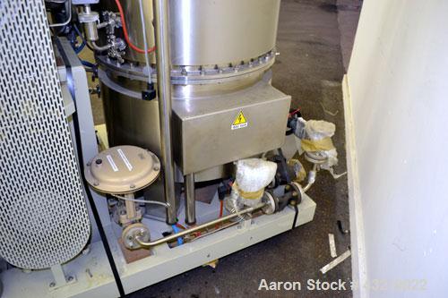 Used Stilmas High Efficiency "Mascarini" Water Super-Still, Type FA225HR/SA, 316 Stainless Steel. Approximate capacity 60 gallon (225 liter) per hour. System consists of (1) compressor, plate heat ex...