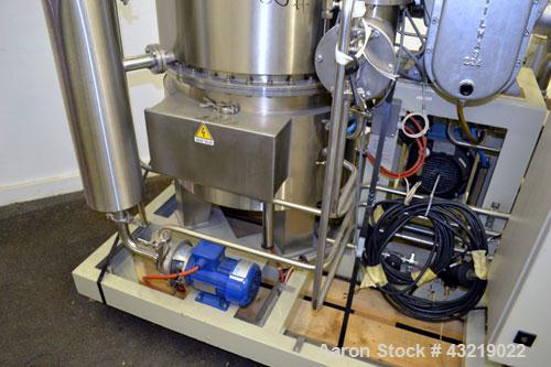 Used Stilmas High Efficiency "Mascarini" Water Super-Still, Type FA225HR/SA, 316 Stainless Steel. Approximate capacity 60 gallon (225 liter) per hour. System consists of (1) compressor, plate heat ex...