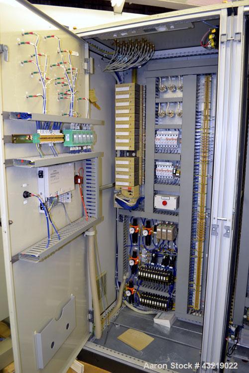 Used Stilmas High Efficiency "Mascarini" Water Super-Still, Type FA225HR/SA, 316 Stainless Steel. Approximate capacity 60 gallon (225 liter) per hour. System consists of (1) compressor, plate heat ex...