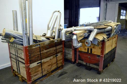 Used Stilmas High Efficiency "Mascarini" Water Super-Still, Type FA225HR/SA, 316 Stainless Steel. Approximate capacity 60 gallon (225 liter) per hour. System consists of (1) compressor, plate heat ex...