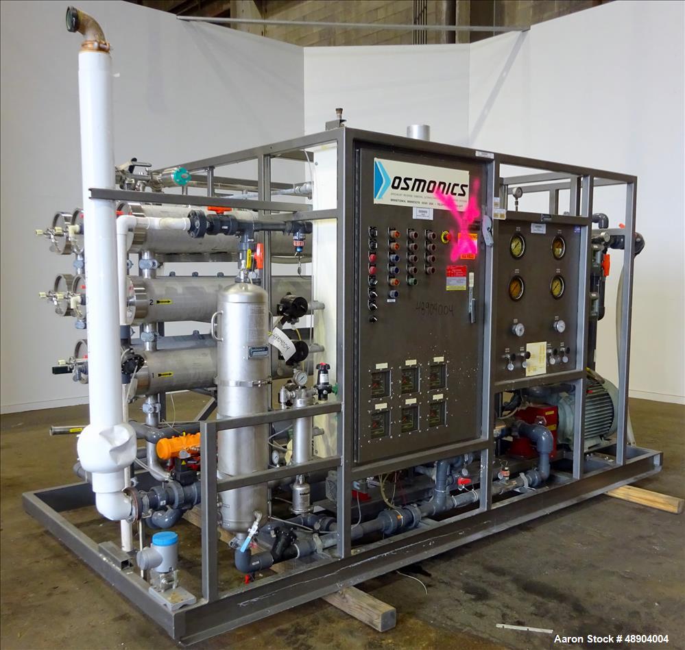 Used- Osmonics Reverse Osmosis System, Model 74B-