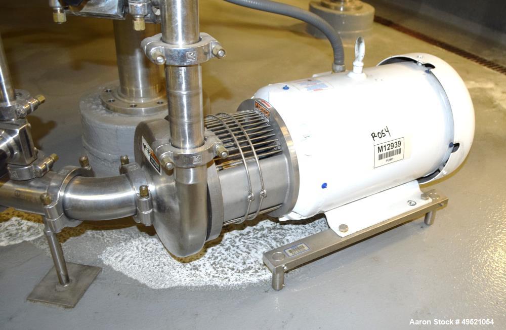 Used Osmonics Reverse Osmosis System, Model 74B-HR43KY/DLX-DP-SP, Serial# 94-K276227A. Inlet pressure before & after prefilter 60/80 psi/12/12 psi, flow (1) concentrate + permeate + recycle 45/30 gal...