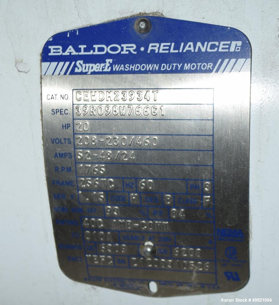 Used- Osmonics Reverse Osmosis System, Model 74B-HR43KY/DLX-DP-SP, Serial# 94-K276227A. Inlet pressure before & after prefil...