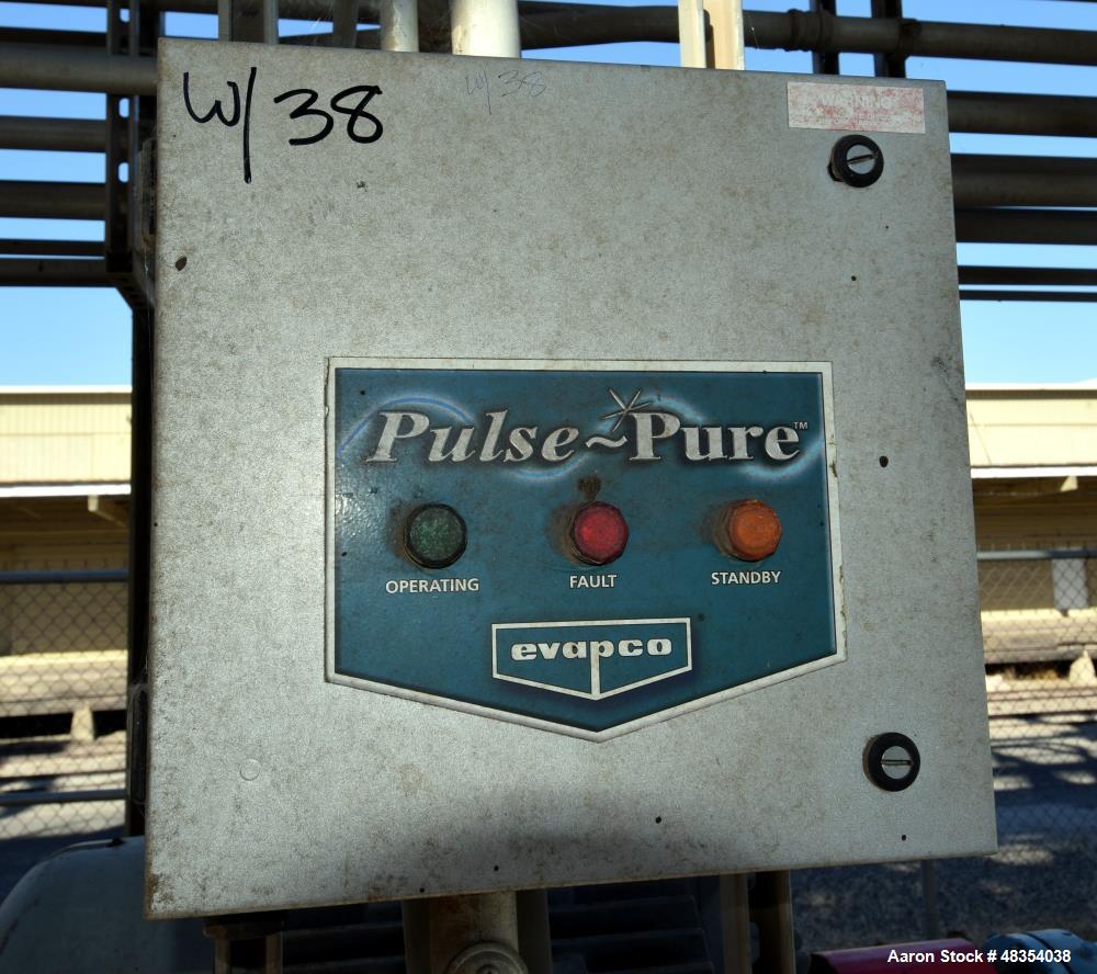 Used Puroflux PF-64 Series Separator Pump Package With Automatic Purge, Model PF-64-030-AP. With an Armstrong 5hp pump and an Evapco Pulse-Pure P10 panel.