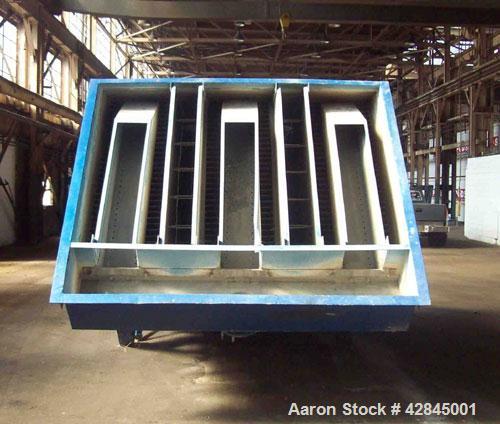 Used Parkson Lamella Clarifier, Model 1135/55.  500 gpm, 192" long x 108" wide x 216" high. Includes floc tank.