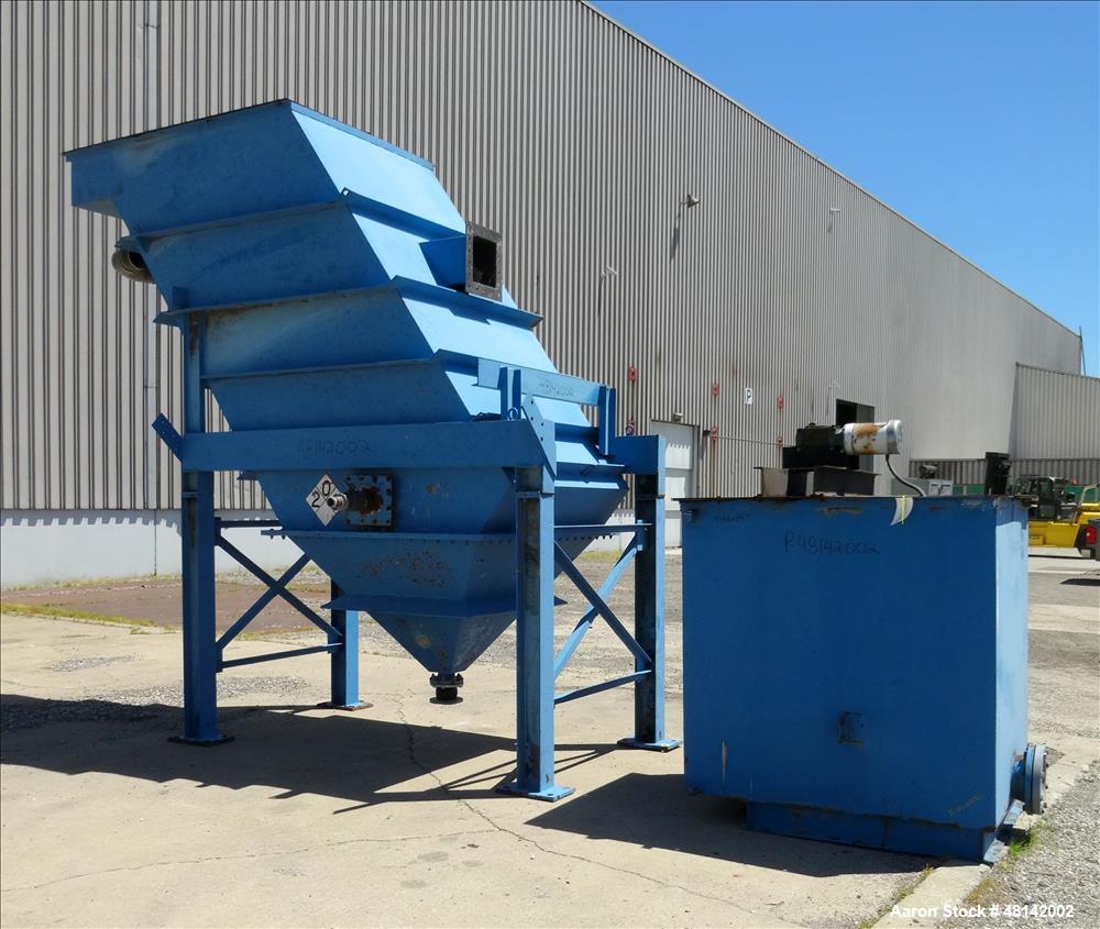 Used Parkson Lamella Gravity Settler, Model 570/55, Carbon Steel.