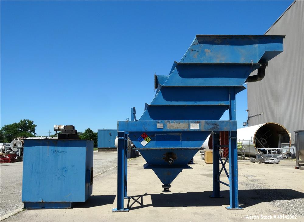 Used Parkson Lamella Gravity Settler, Model 570/55, Carbon Steel.