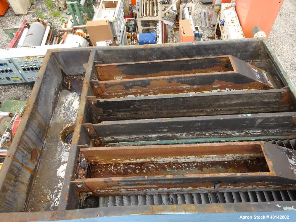 Used Parkson Lamella Gravity Settler, Model 570/55, Carbon Steel.