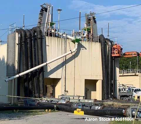 Used Parkson Aqua Caiman Articulating Rake Screen, Model AC 4 x 16, 7