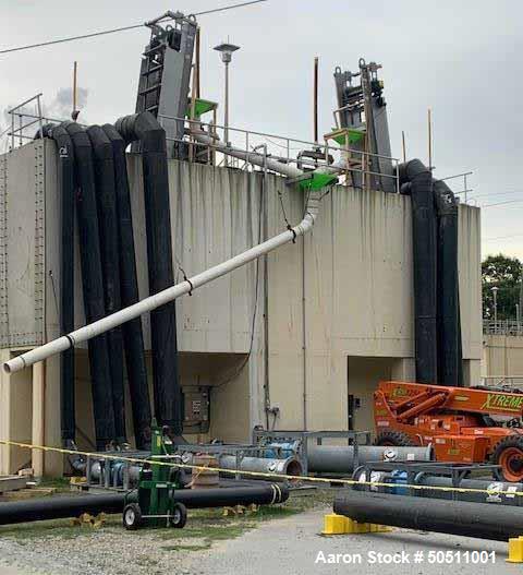 Used Parkson Aqua Caiman Articulating Rake Screen, Model AC 4 x 16, 7