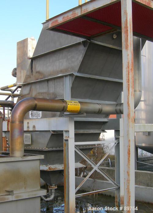 USED: Parkson Lamella clarifier, stainless steel construction.