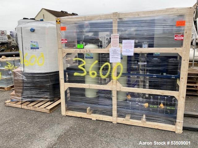 Unused Water Control Corporation (WCC) High Purity Filtration Package – Model R-4000-MTM2