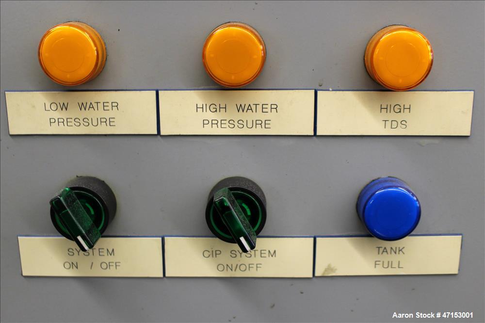 Used Severn Trent Services Reverse Osmosis Water Treatment System, Model TAP-PU