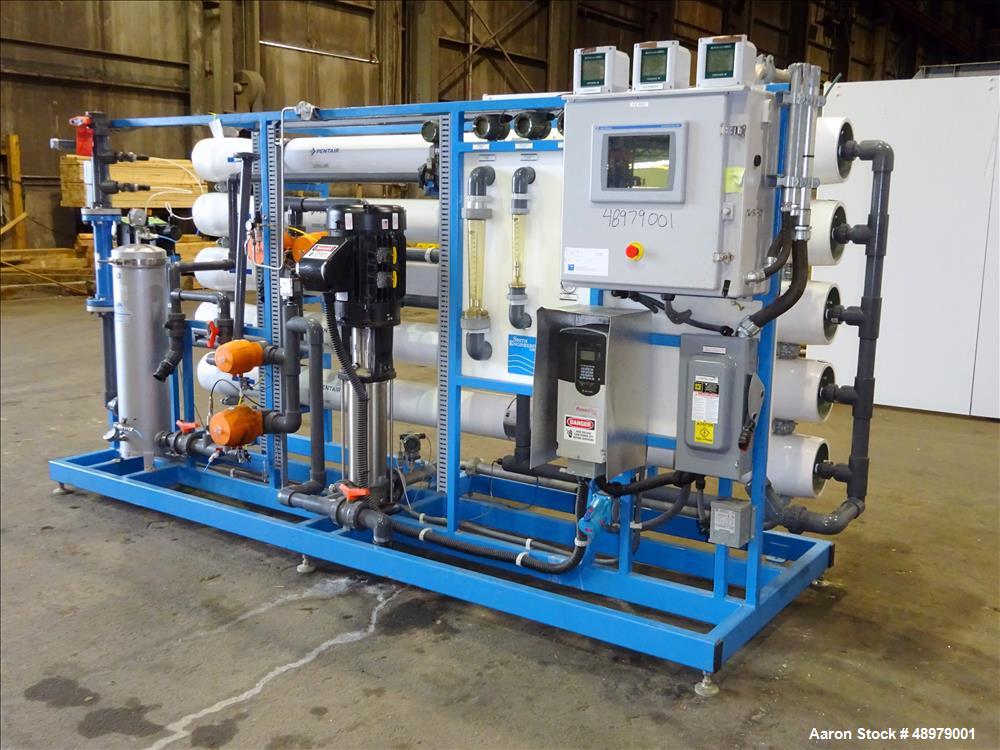 Used Smith Engineering Inc 50 GPM Single Pass Reverse Osmosis System