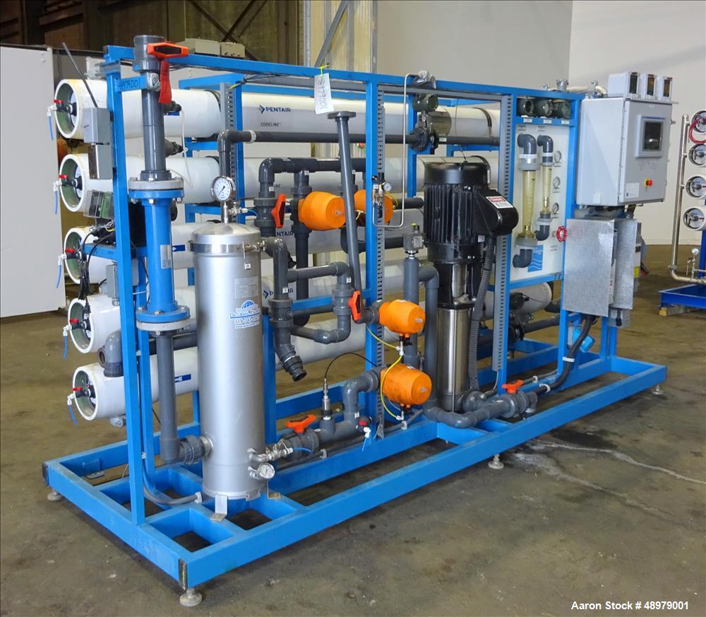 Used Smith Engineering Inc 50 GPM Single Pass Reverse Osmosis System