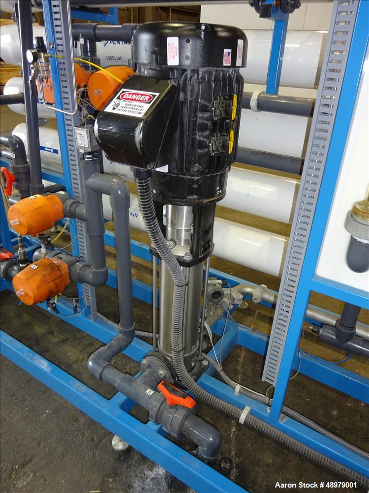 Used Smith Engineering Inc 50 GPM Single Pass Reverse Osmosis System