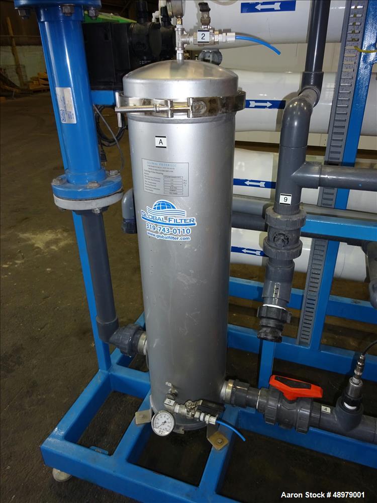 Used Smith Engineering Inc 50 GPM Single Pass Reverse Osmosis System