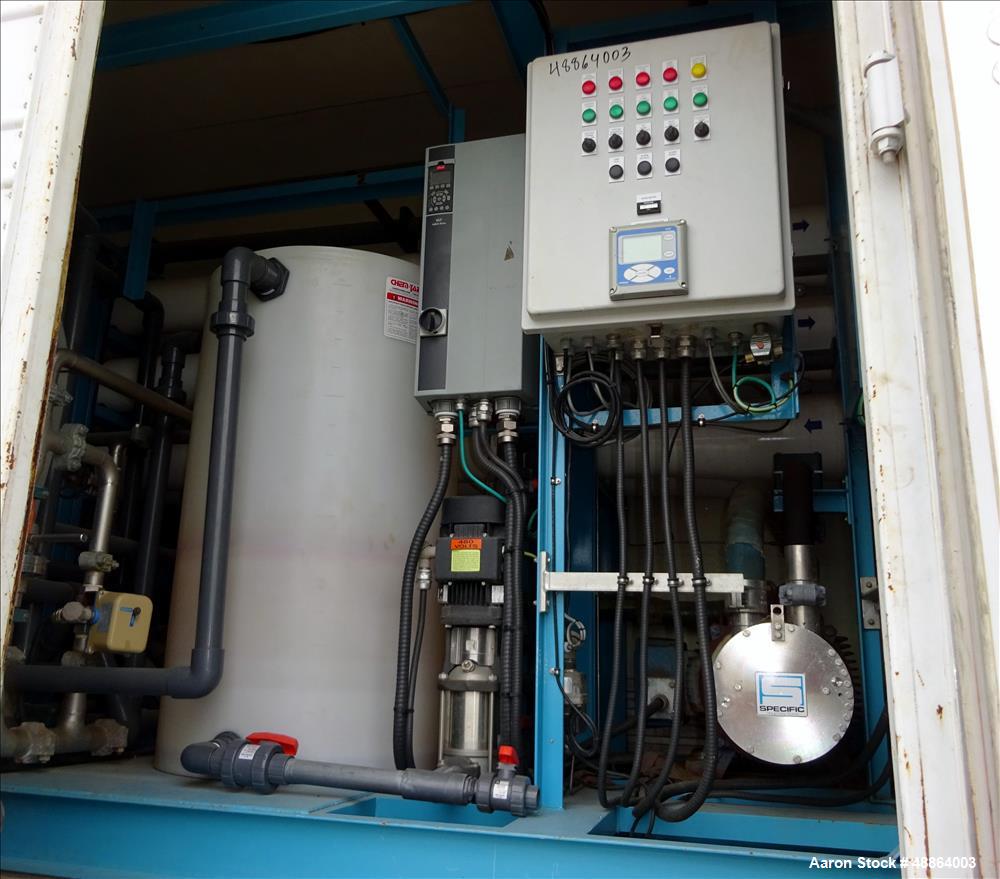 Used Mobile Reverse Osmosis System consisting of:  (1) Specific Equipment Compa