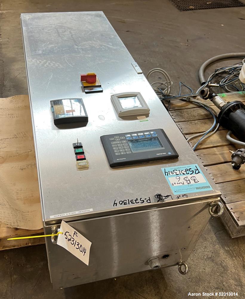 Used-Steris Finn-Aqua Multiple-Effect Water Still, Model 500-S-4, Serial# COA41132, Built 2000. Designed steam heated model ...