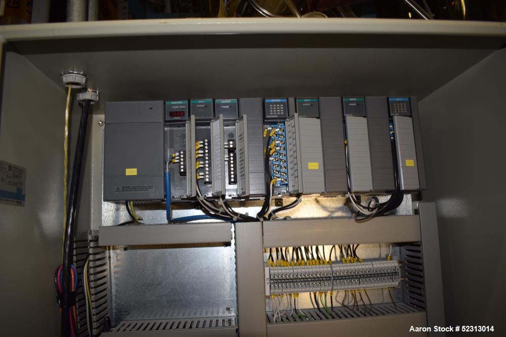 Used Steris Finn-Aqua Multiple-Effect Water Still, Model 500-S-4, Serial# COA41132, Built 2000. Designed steam heated model for deionized & reverse osmosis feedwater. Approximate capacity at 116 psi ...