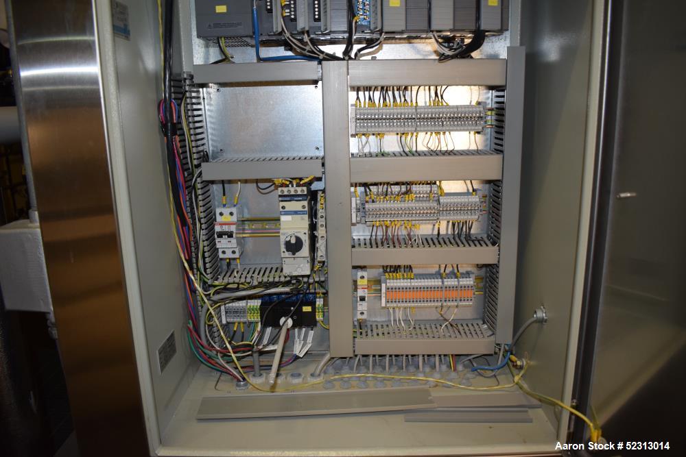 Used Steris Finn-Aqua Multiple-Effect Water Still, Model 500-S-4, Serial# COA41132, Built 2000. Designed steam heated model for deionized & reverse osmosis feedwater. Approximate capacity at 116 psi ...