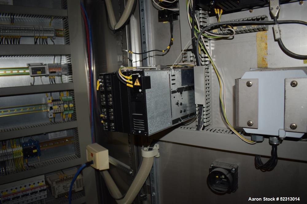 Used Steris Finn-Aqua Multiple-Effect Water Still, Model 500-S-4, Serial# COA41132, Built 2000. Designed steam heated model for deionized & reverse osmosis feedwater. Approximate capacity at 116 psi ...