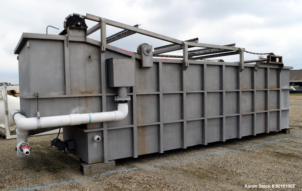 Used Stewart Water Solutions Entrapped Air Flotation Wastewater Treatment Syste
