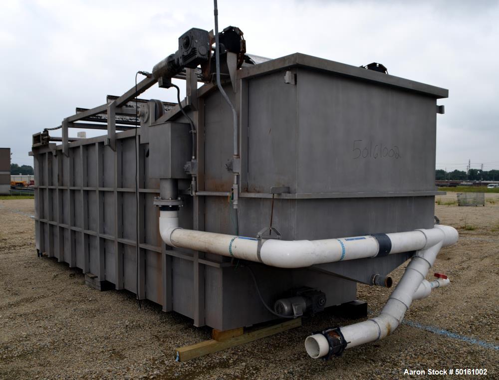 Used Stewart Water Solutions Entrapped Air Flotation Wastewater Treatment Syste